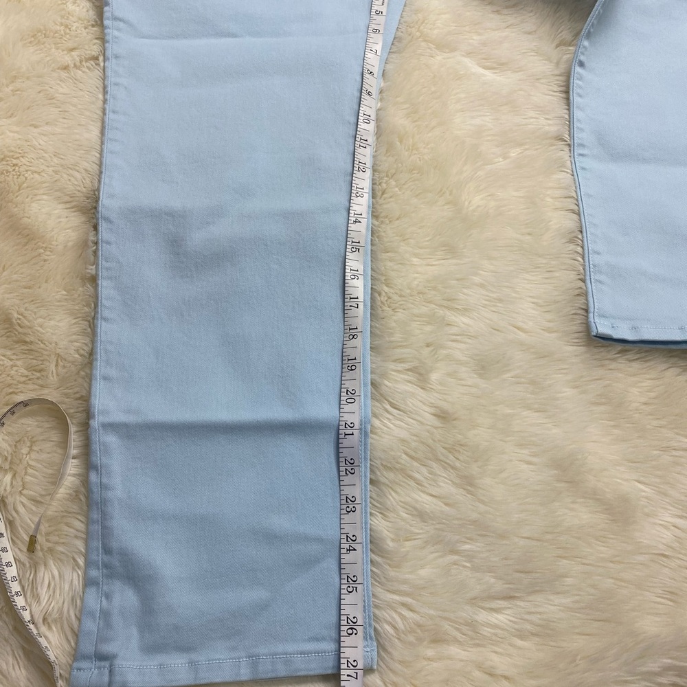 Baldwin Vintage Baby Blues Crop Straight Jeans, Size 31 - Picture 10 of 14
